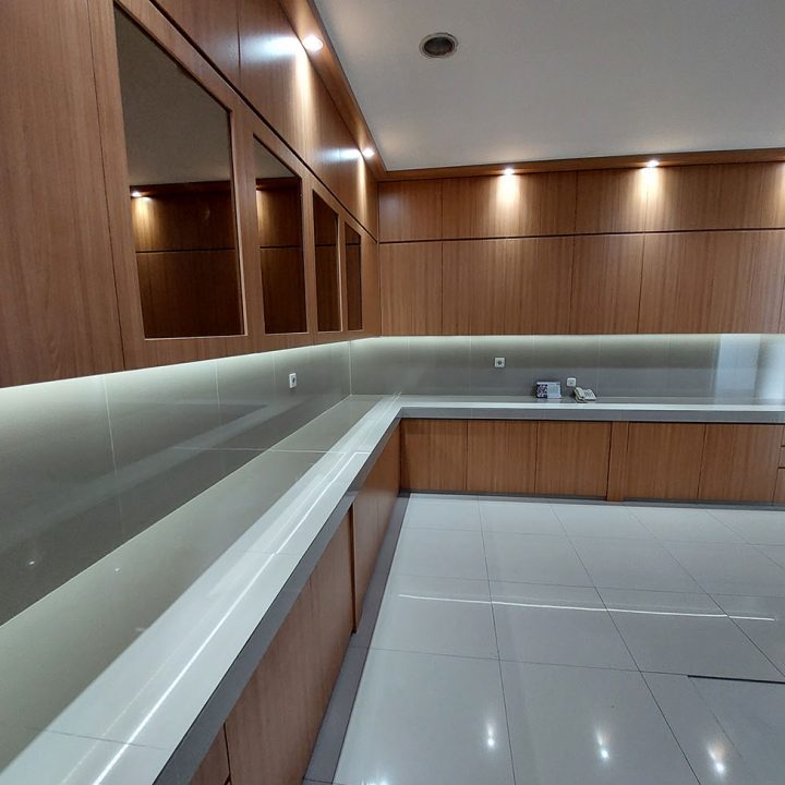 Jasa Design Interior - Kitchen Kantor Lions Clubs, Pluit